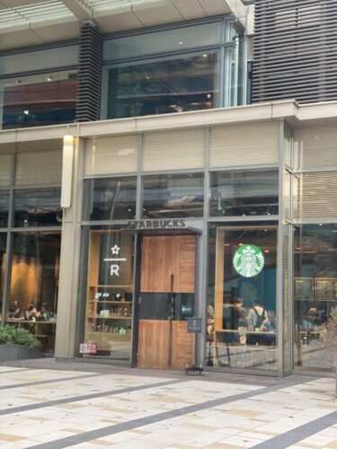 スターバックスコーヒー東京ミッドタウン店：六本木おすすめのお洒落なスタバ
